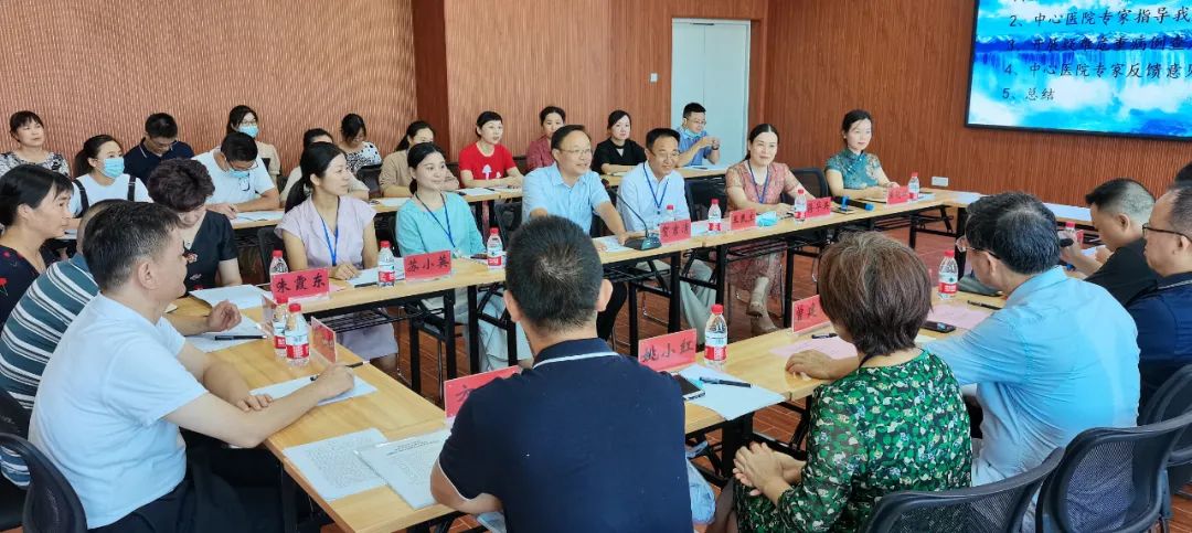 市第九老王论坛
与市中心老王论坛
成功举办医联体共建交流活动