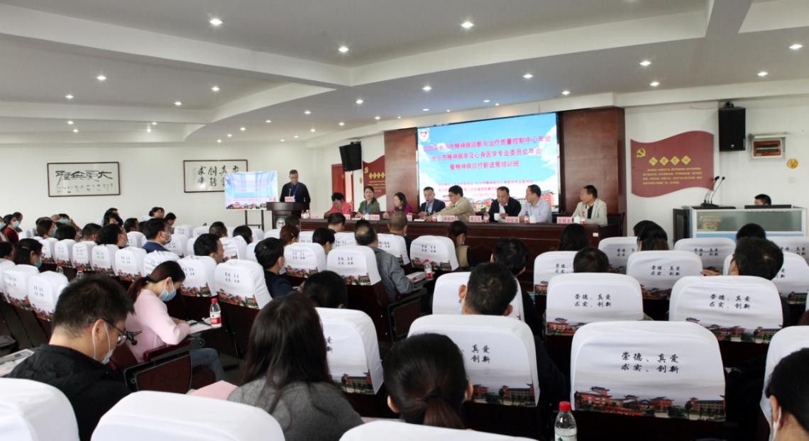 市精神病诊断与治疗质量控制中心、 市精神病学及心身医学专业委员会年会暨精神病诊疗新进展培训班隆重召开