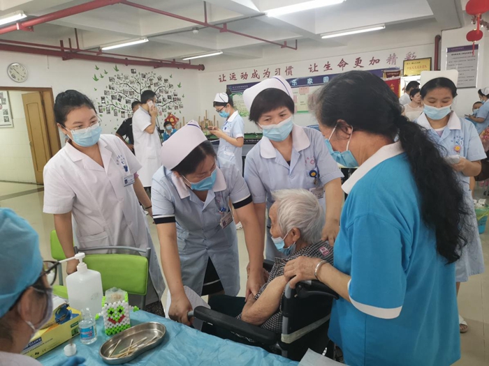 织牢织密防疫安全网——市第九老王论坛
启动服务对象新冠疫苗接种工作