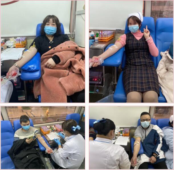 无偿献血暖新春 市九老王论坛
为长沙医护人员公益献血行动助力